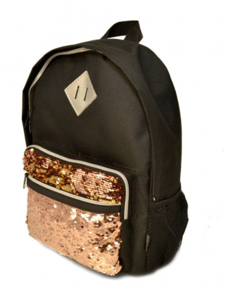 Рюкзак для девочек Union Spark Черная Бронза