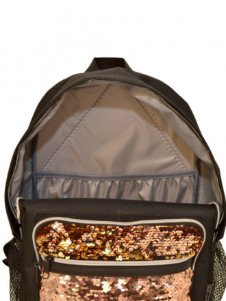 Рюкзак для девочек Union Spark Черная Бронза