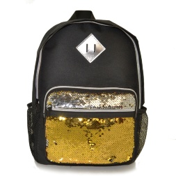 Рюкзак для девочек Union Spark Черный Золото